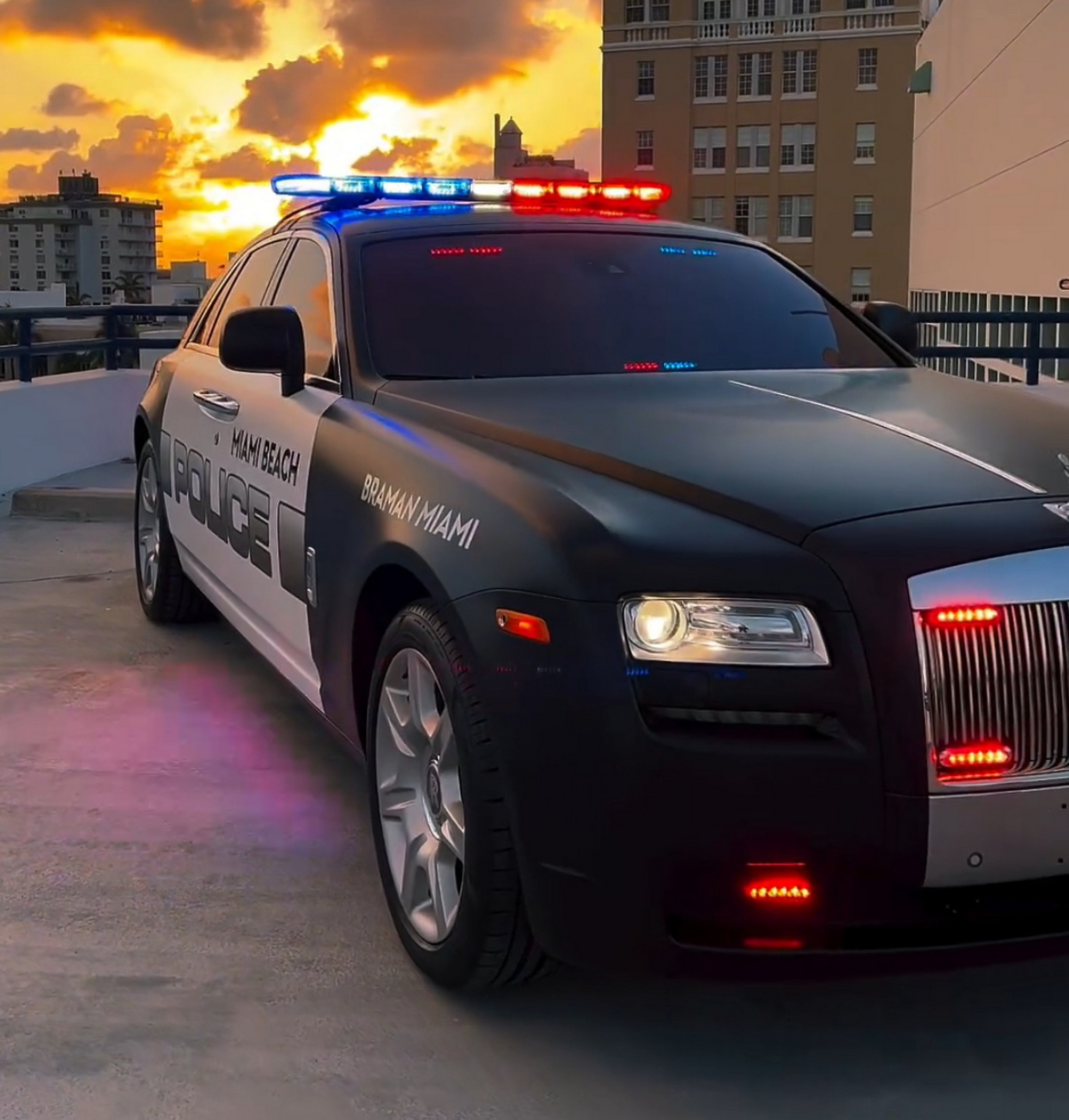 Miami Beach PD Faces Blowback After Flaunting Roll-Royce Ghost Cop Car ...