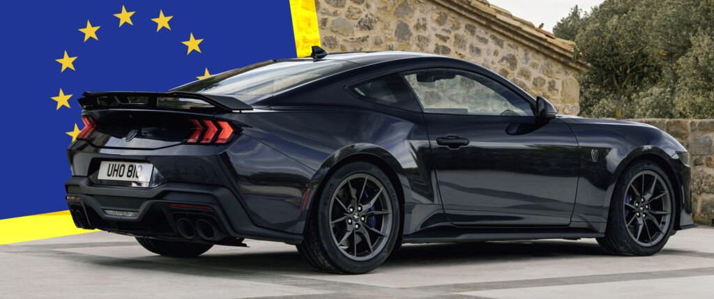 New Ford Mustang Dark Horse Delivered With Mismatched Taillights From The Factory