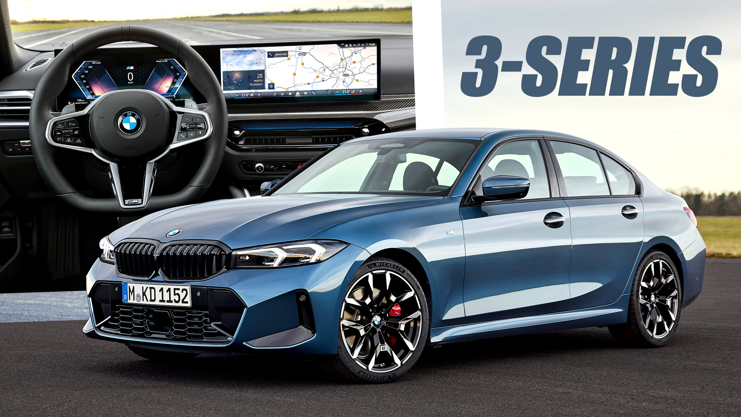 2025 BMW 3Series Gets More Power And Updated Looks Carscoops