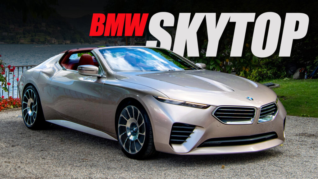 BMW Concept Skytop Is The Prettiest Bimmer In A Decade (Live Photos)