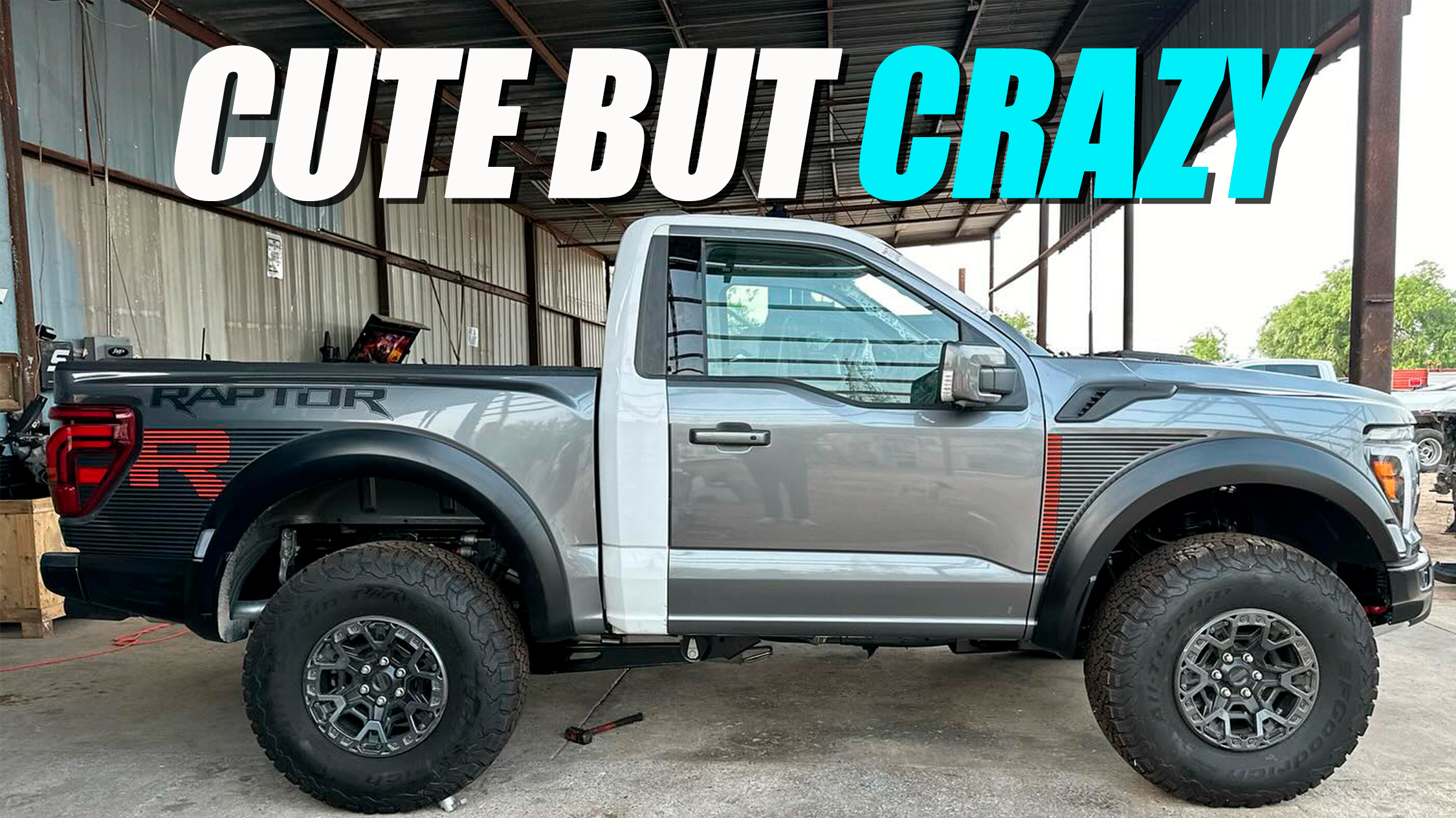 Single-Cab Ford F-150 Raptor R Looks Like A Real-Life Hot Wheels ...