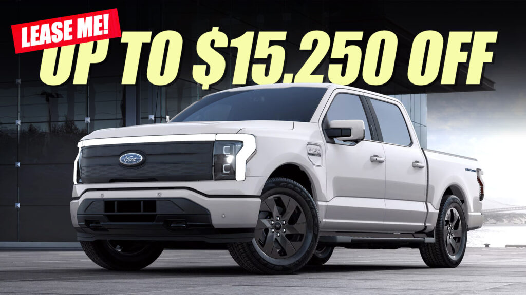  Ford Offers Massive Discounts For 2023 F-150 Lightning Leases