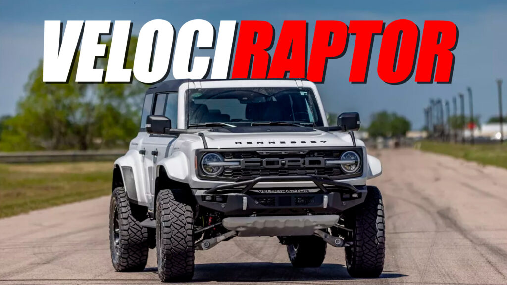  Would You Splurge $145,000 On A 500 HP Hennessey Ford Bronco Velociraptor?
