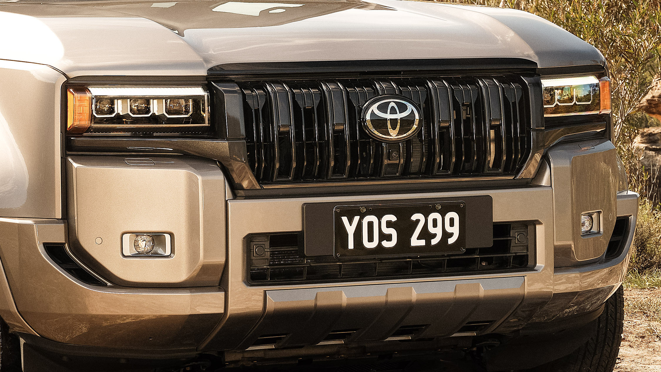 Aussie 2025 Toyota Land Cruiser Prado Gets A Weird Grille Option