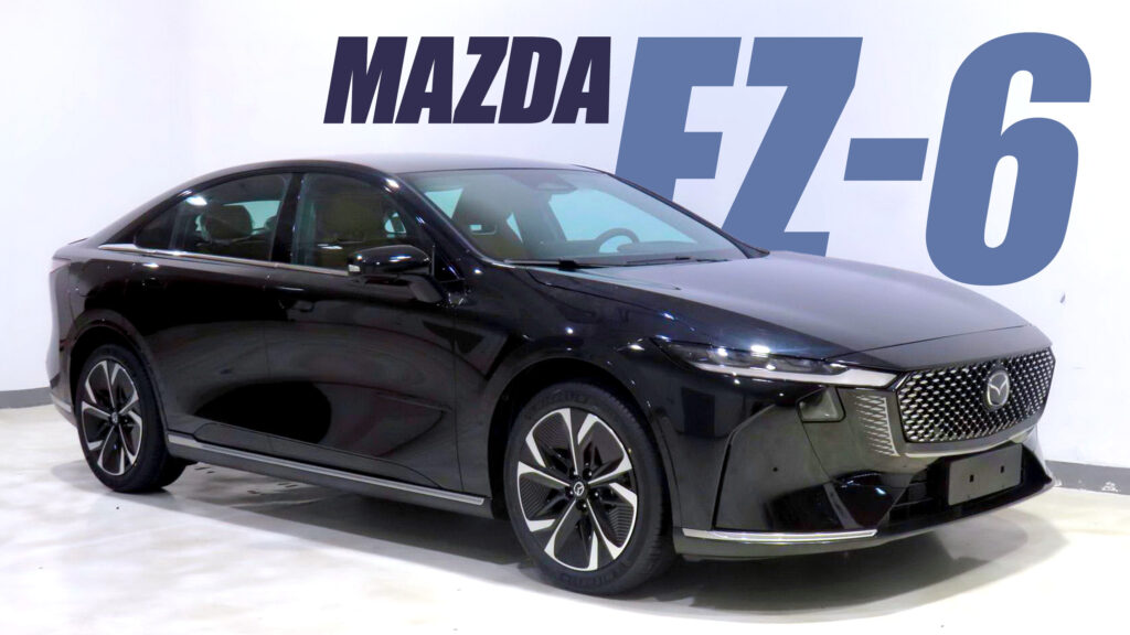  New Mazda EZ-6 EV Packs 255 HP, Arrives In China Later This Year