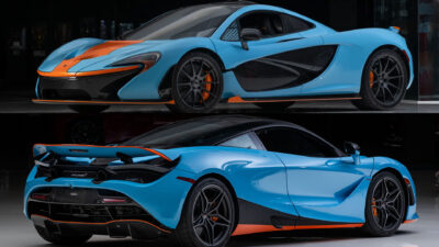 Gulf Oil-Themed McLaren P1 And 720S Look Very Dapper | Carscoops