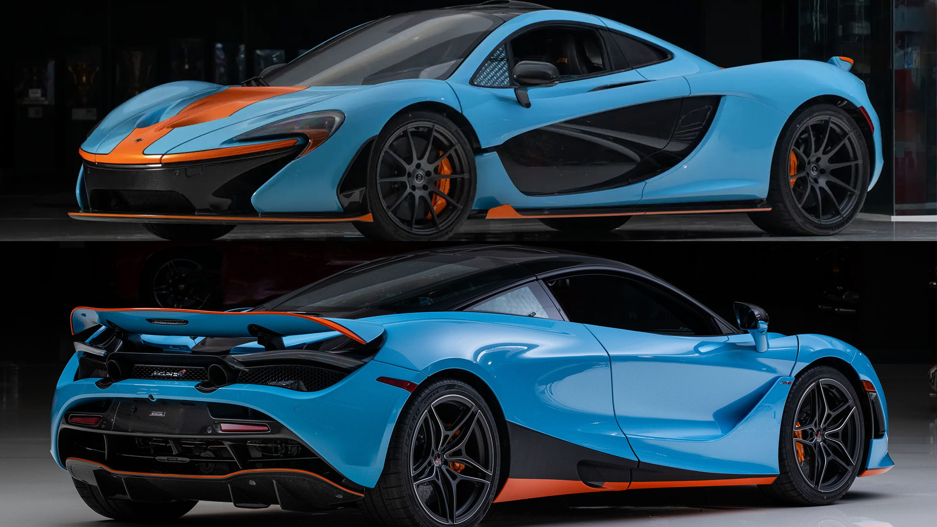 Exclusive Peek: Gulf Oil-Themed McLaren P1 and 720S Set to Turn Heads ...