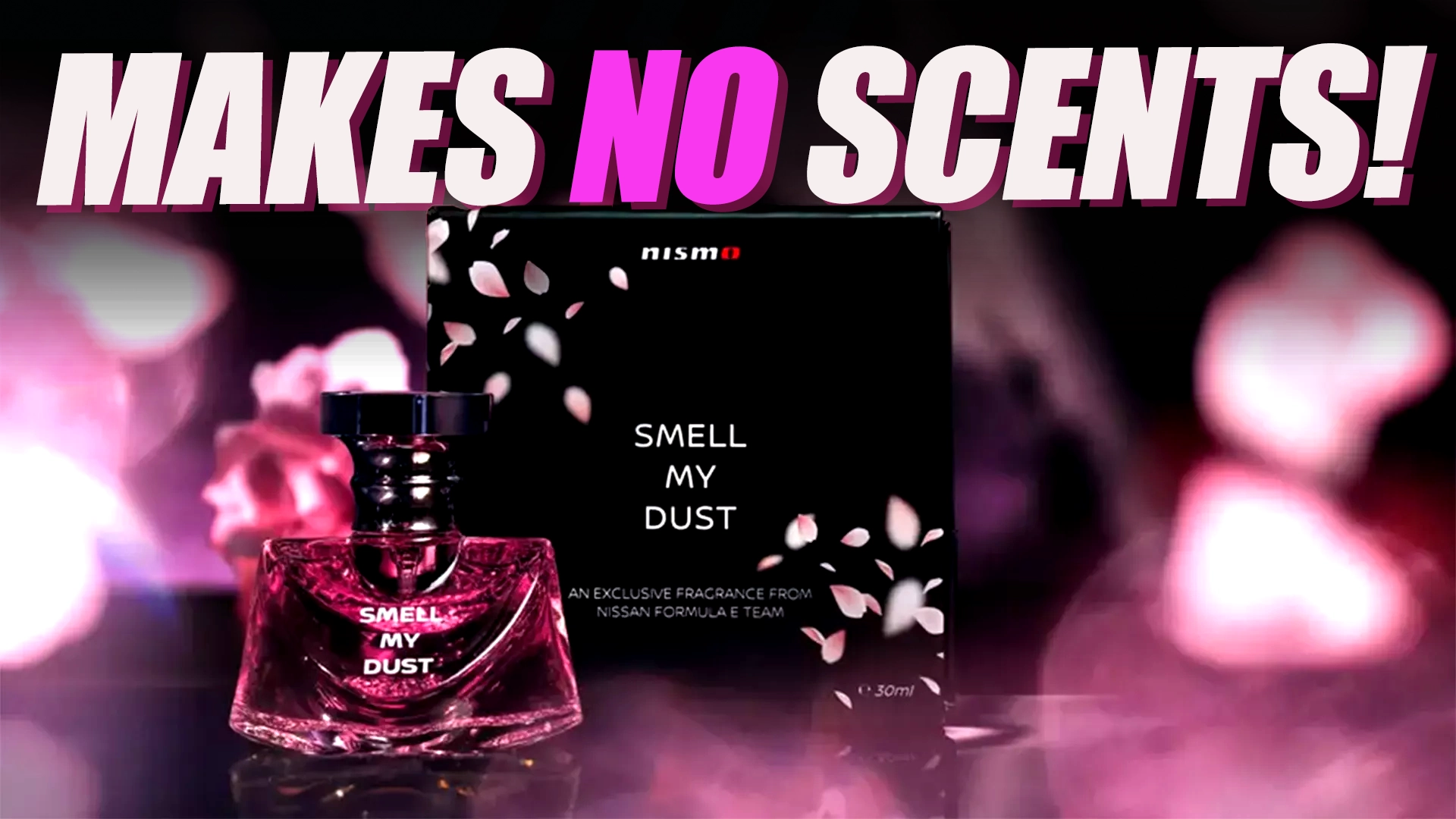 Nissan’s ‘Smell My Dust’ Perfume Mixes Cherry Blossoms With Burnt Rubber