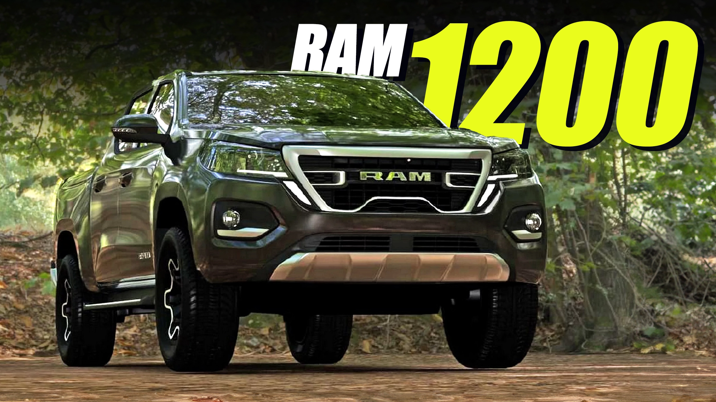 New Ram 1200 Is A Mid-Size Pickup With Chinese Roots | Carscoops