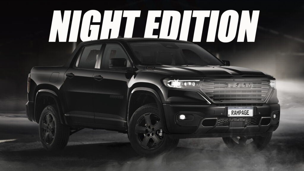  Ram Rampage Embraces The Dark Side In Brazil With Night Edition