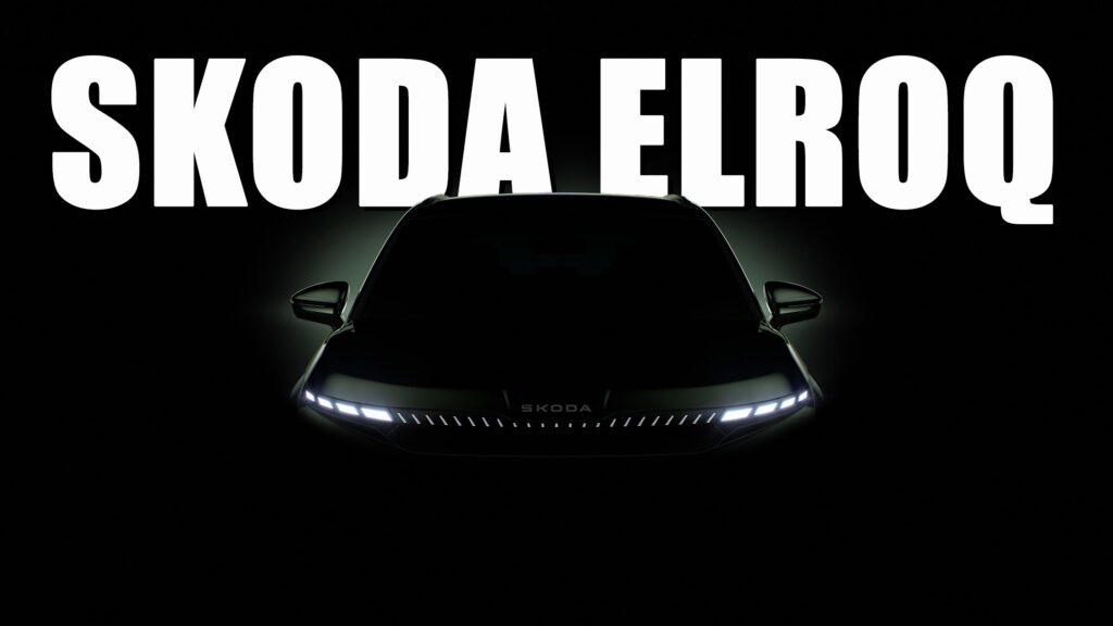  Skoda Elroq EV Teases Brand’s ‘Tech Deck’ Grille And New Design Language