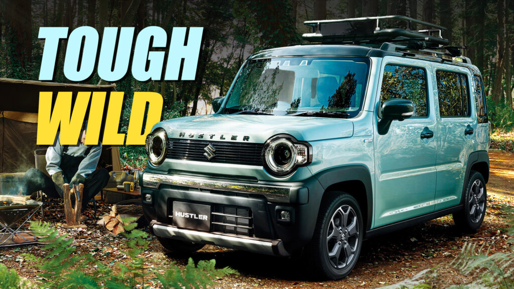 Suzuki Hustler Tough Wild Is A Kei-Car For Outdoor Enthusiasts