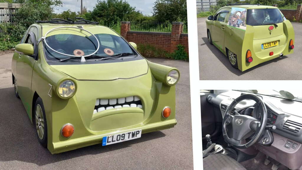  Anime Reject? This Toyota IQ Thinks It’s Professor Z From Cars 2