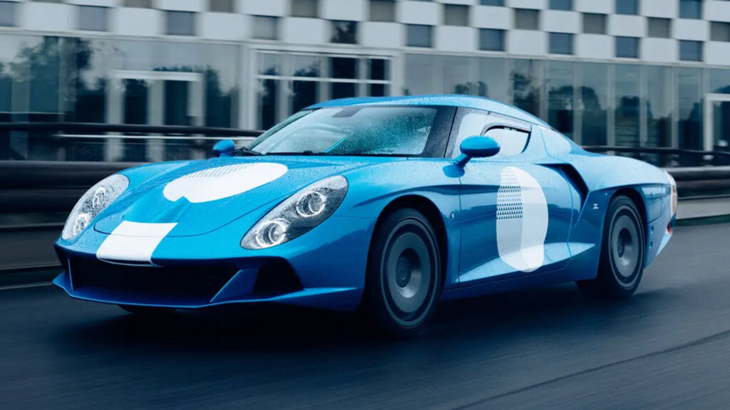  Zagato’s Alpine A110-Based AGTZ Twin Tail Unveiled Before Italian Debut