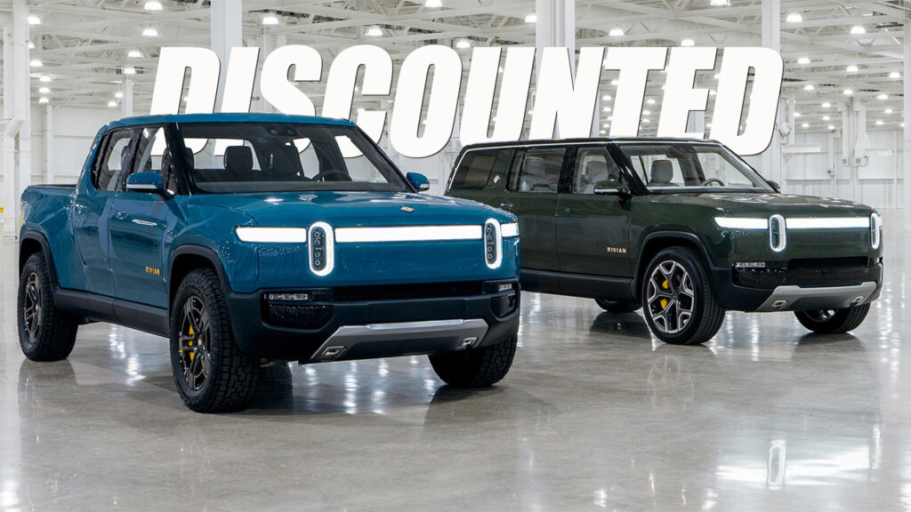  Rivian Reportedly Cutting Prices Up To $6,000 On Existing Inventory