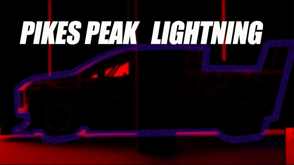  Ford F-150 Lightning SuperTruck Teased Before Pikes Peak Hill Climb