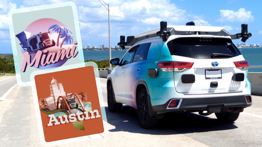  Amazon’s Zoox To Test Autonomous Toyota Highlanders In Austin And Miami