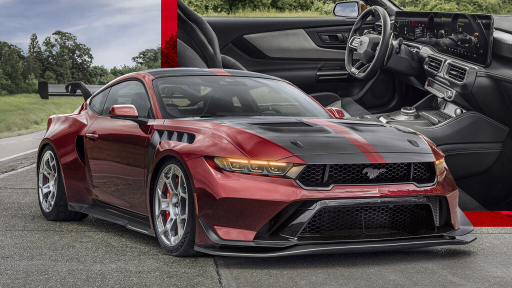  This Is The Interior Of The $325,000 Ford Mustang GTD