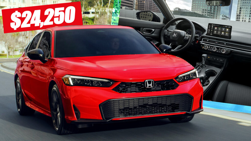  2025 Honda Civic Goes Up In Price But Has A New Hybrid Option