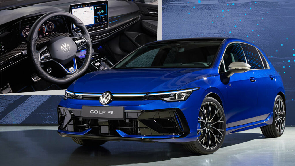  2025 VW Golf R Is More Buffed And Brainier