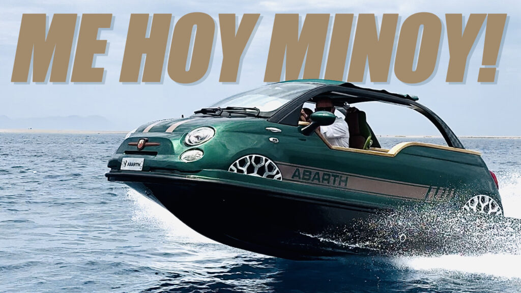  Is This 230-HP Abarth Offshore The Most Wacky Bath Toy Ever?