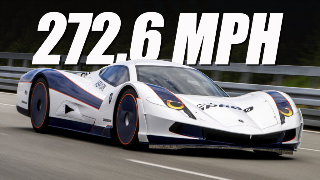  Move Over Rimac, Aspark SP600 Is Now The World’s Fastest EV At 272.6 MPH