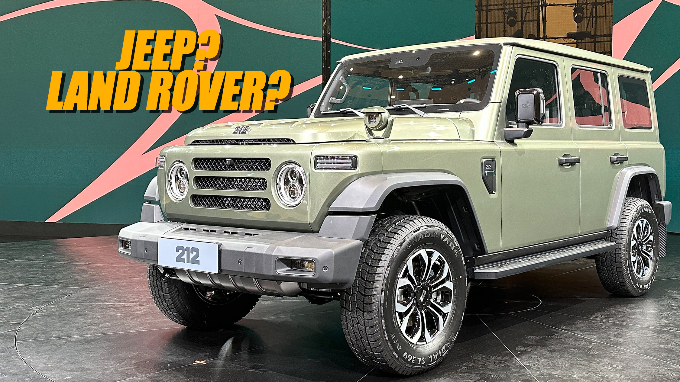 Can’t Decide Between A Jeep, A Bronco And A Defender? China’s New BAW 212 Is Here