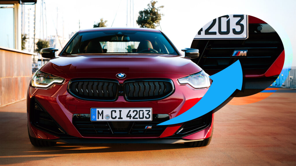 Why BMW Is Moving Their M Badges From Kidney To Lower Bumper