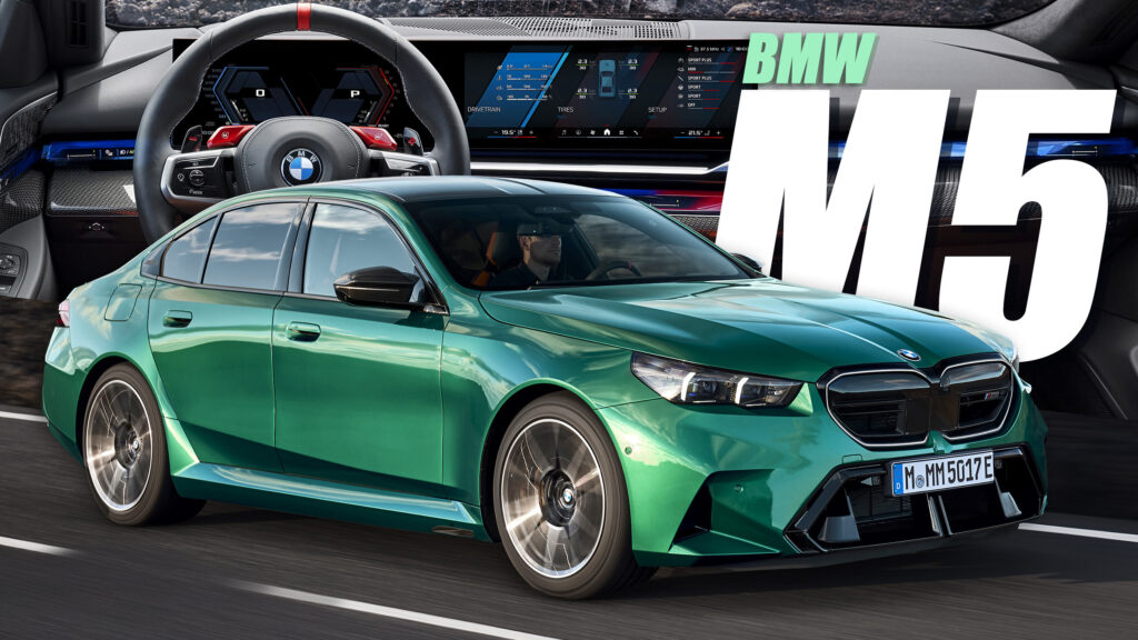  2025 BMW M5 Embraces Hybrid Power With 717 HP, But Is Slower Than Previous Gen