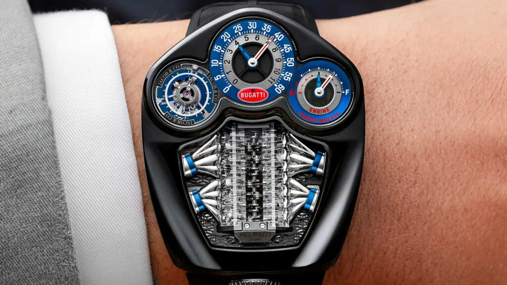  $340,000 Bugatti Tourbillon Watch Has Its Own V16 Engine