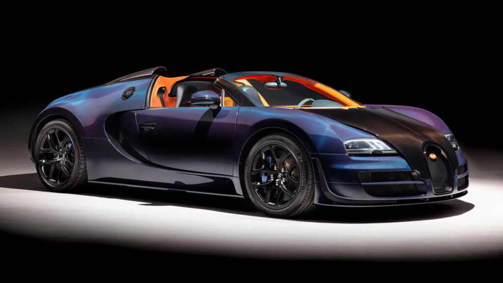  All-Carbon Bugatti Veyron Grand Sport Vitesse Is A $3 Million Art Piece