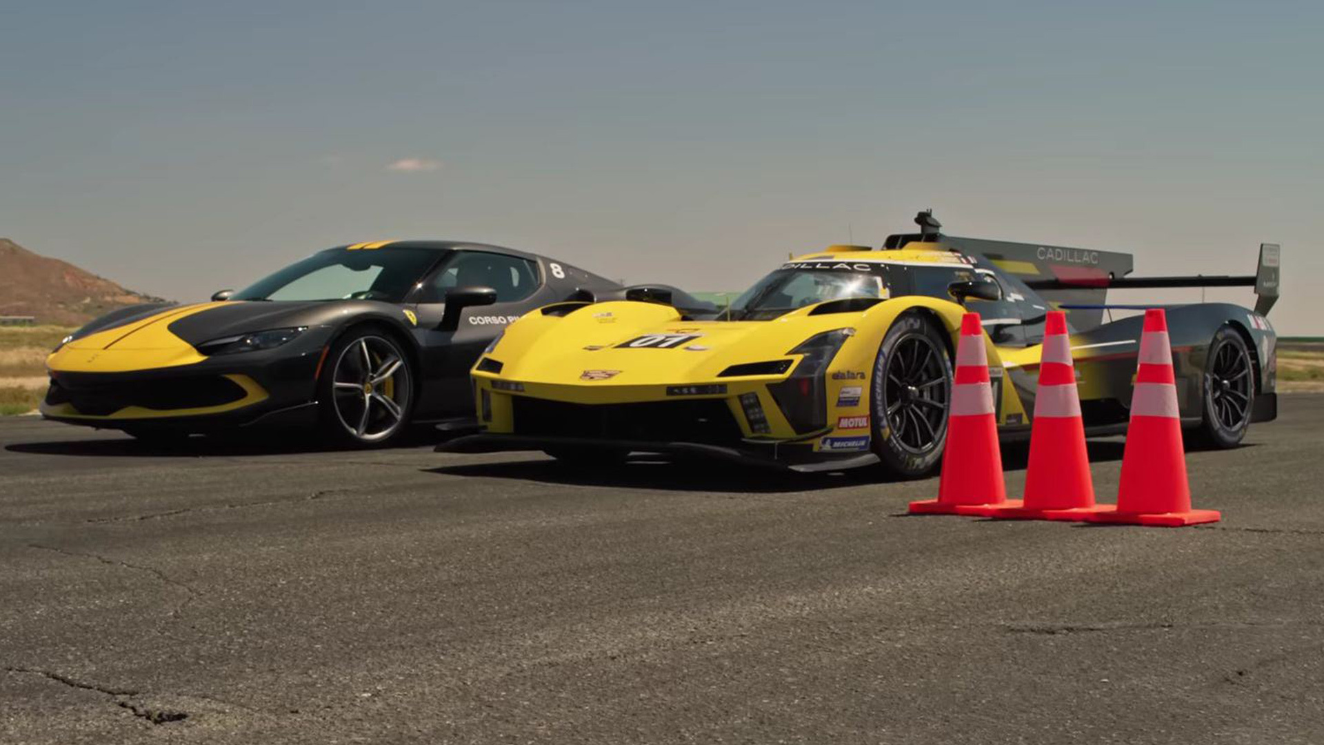 Cadillac V-Series.R Le Mans Hypercar Can’t Keep Up With A Ferrari 296 ...