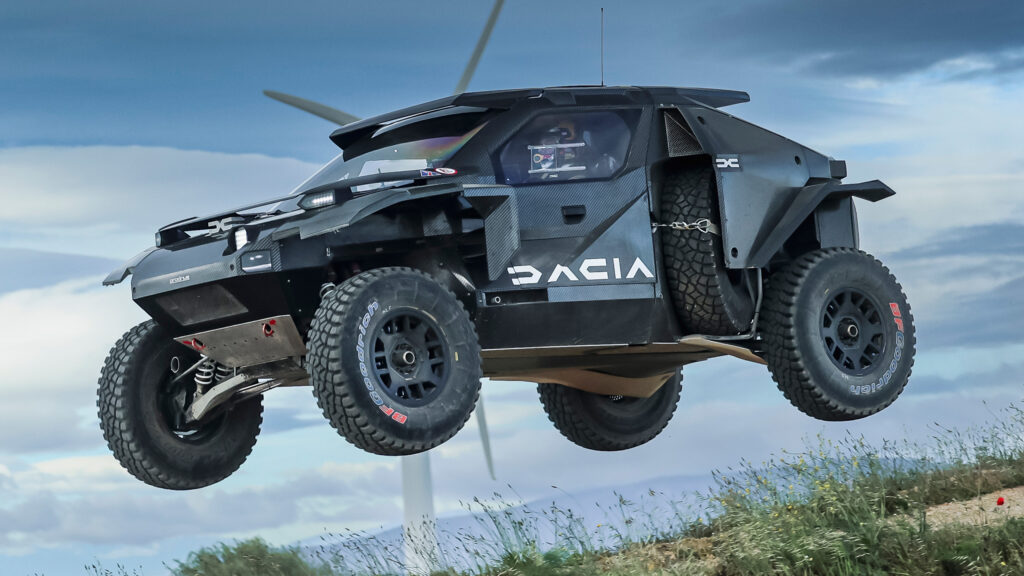  Dacia Tests Sandrider In Wales, France, And Morocco Before Dakar 2025