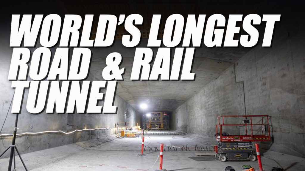  Construction Of World’s Longest Underwater Road And Rail Tunnel Starts