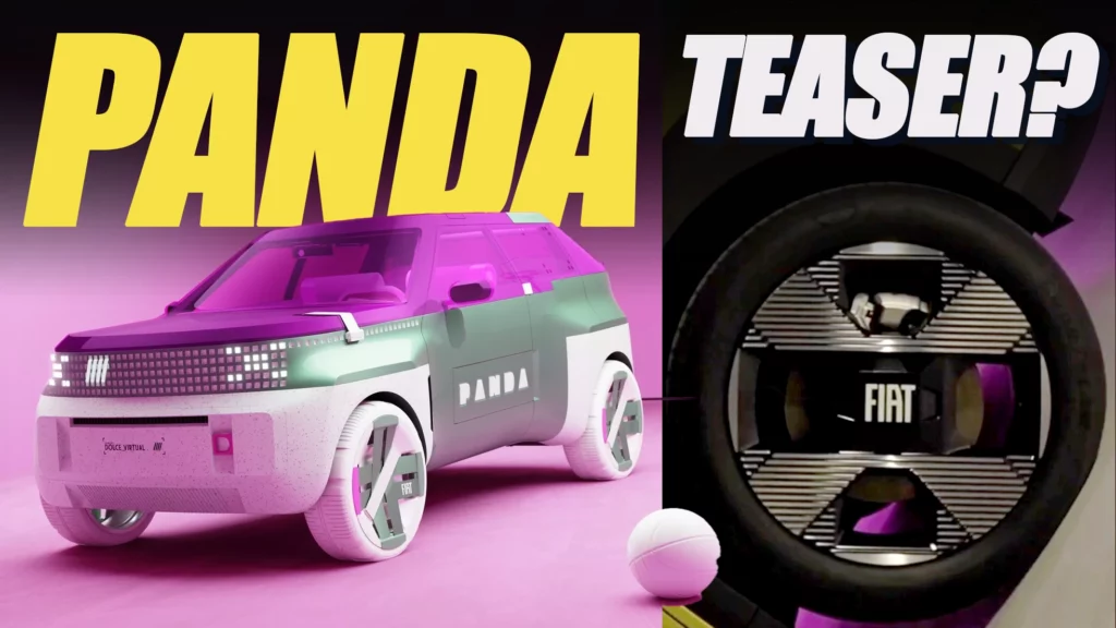  Did Fiat Just Tease The New Panda EV?