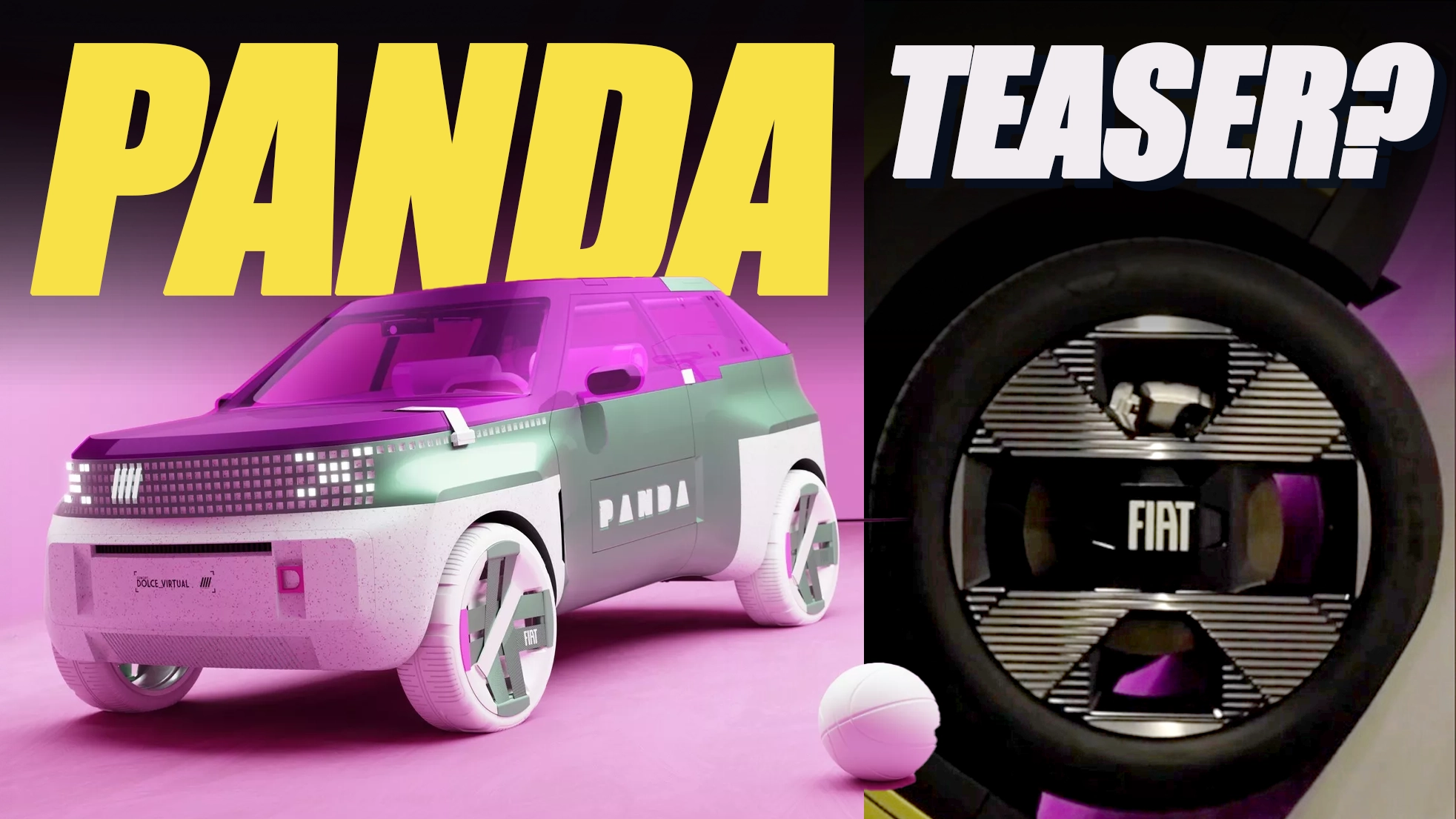 Did Fiat Just Tease The New Panda EV? | Carscoops