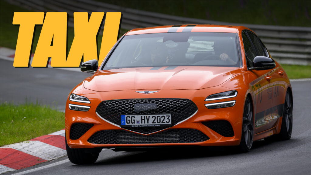  Genesis Offers Nürburgring Thrill Rides In A G70 Track Taxi