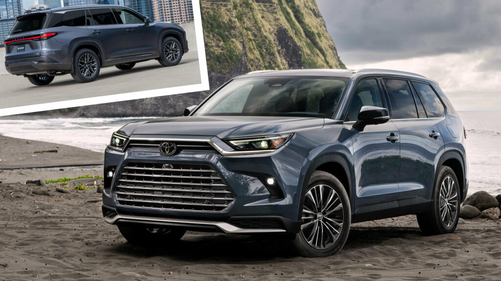  Your New Toyota Grand Highlander And Lexus TX Might Shoot Their Airbag Out The Window