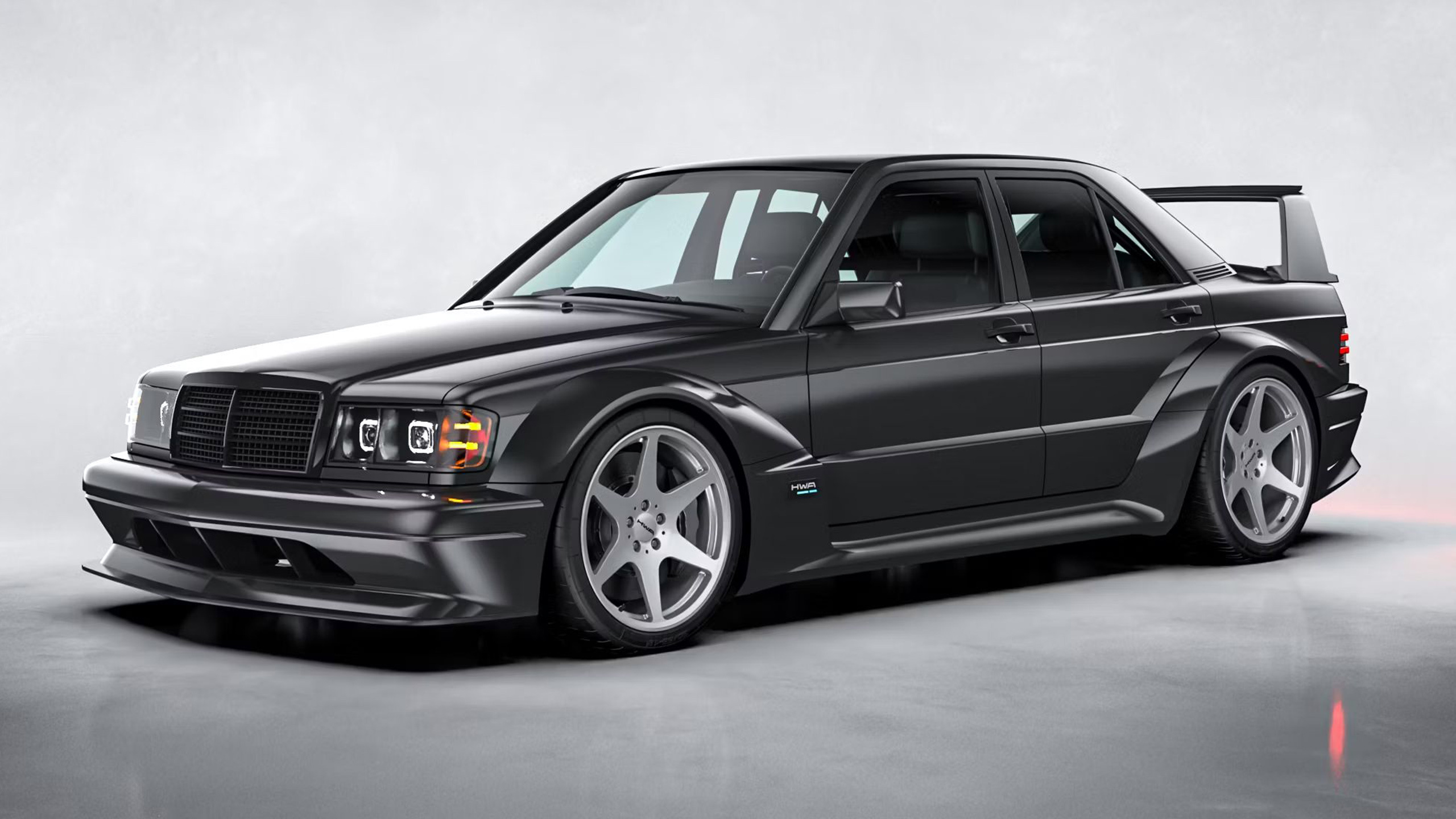 First Mercedes 190E Evo II Restomod From HWA Heading To Auction