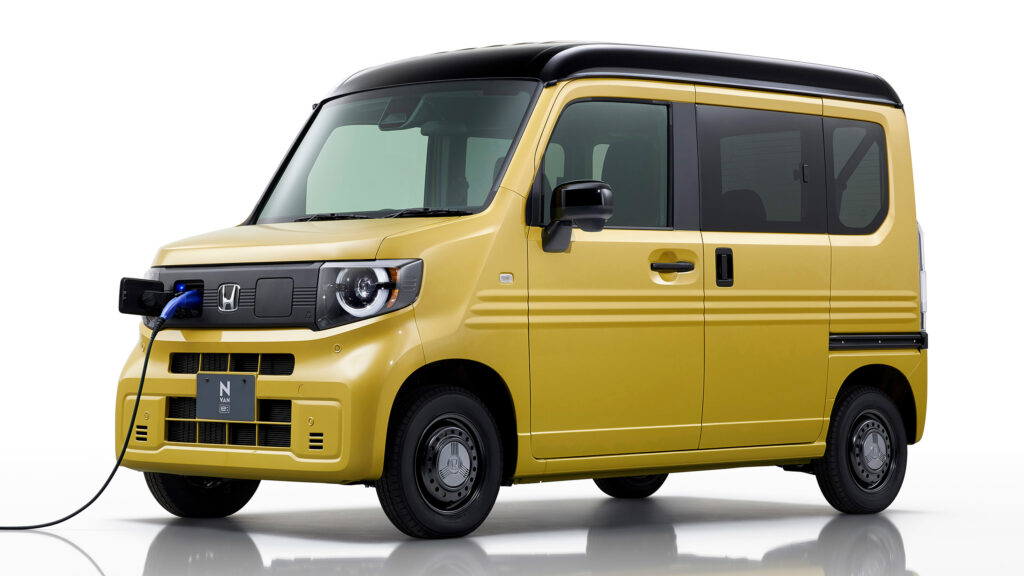  New $15k Honda N-VAN e: Is All-Electric And So Damn Cute, But Only For Japan