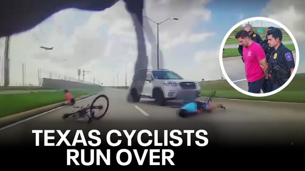  Reckless Subaru Forester Driver Plows Into, Then Runs Over Cyclists In Texas