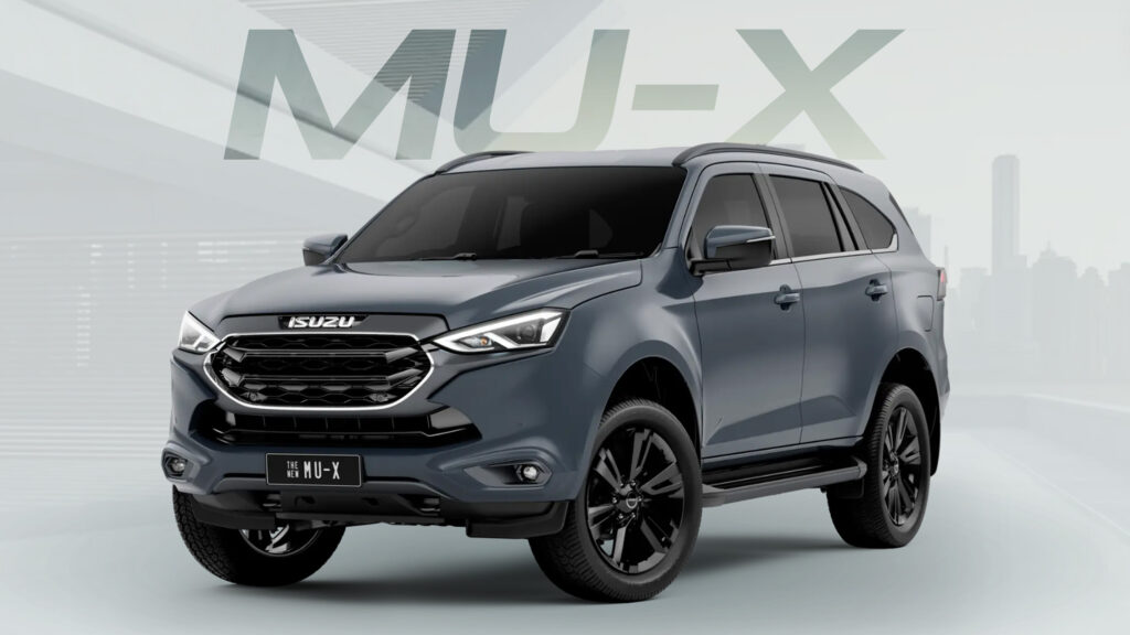  Isuzu MU-X SUV Is Getting A Facelift And New RS Trim