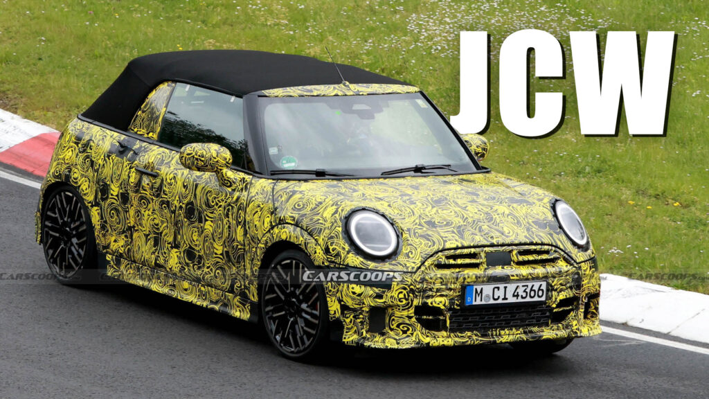  Will ICE-Powered Mini Cooper JCW Convertible Get Hatch’s Manual Option?