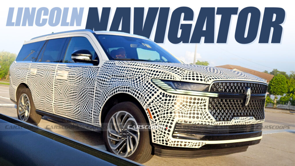  2025 Lincoln Navigator Channels Nautilus With Less Chrome, Sharper Looks