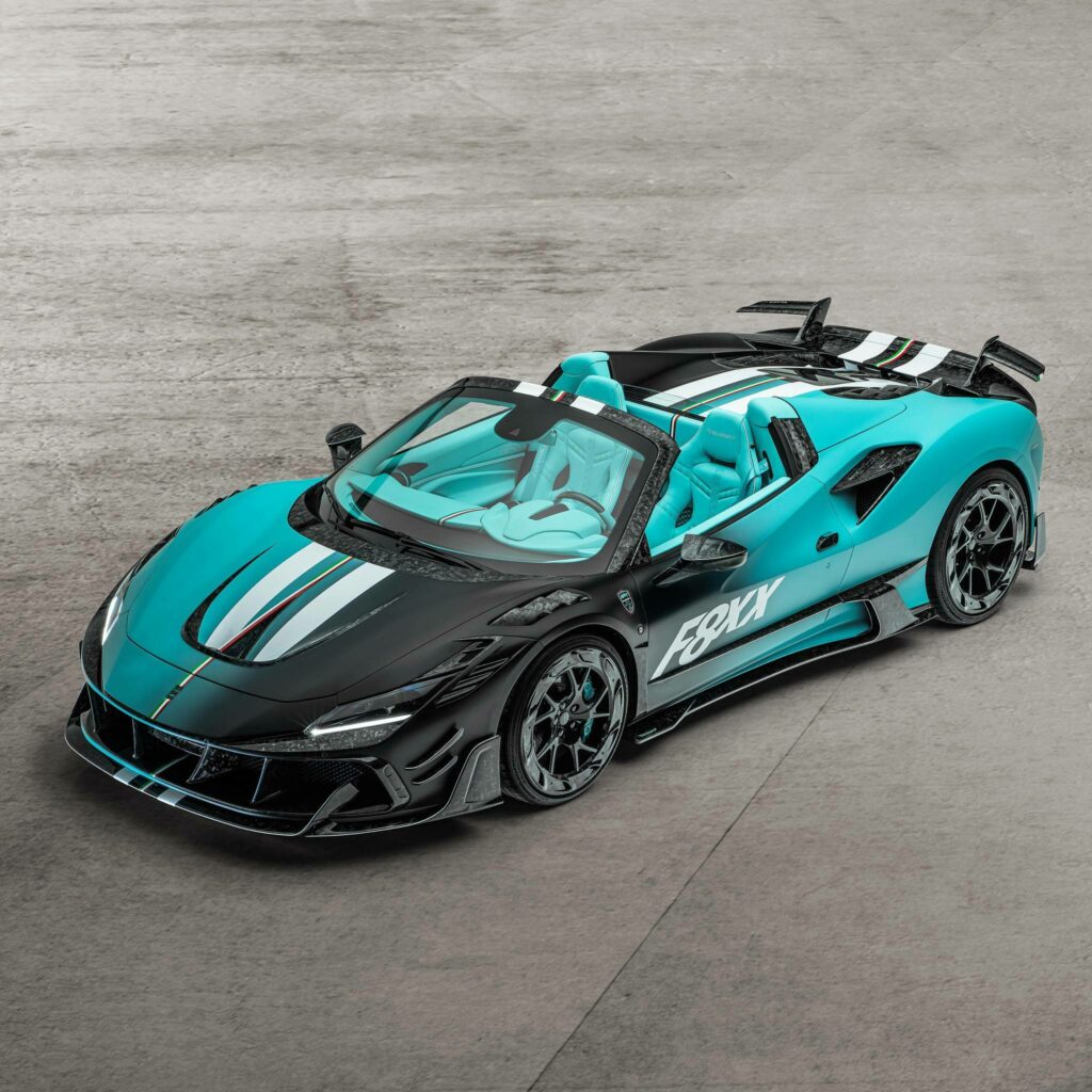  Mansory’s Latest Ferrari F8XX Spider Is Just As Outlandish As The Last One