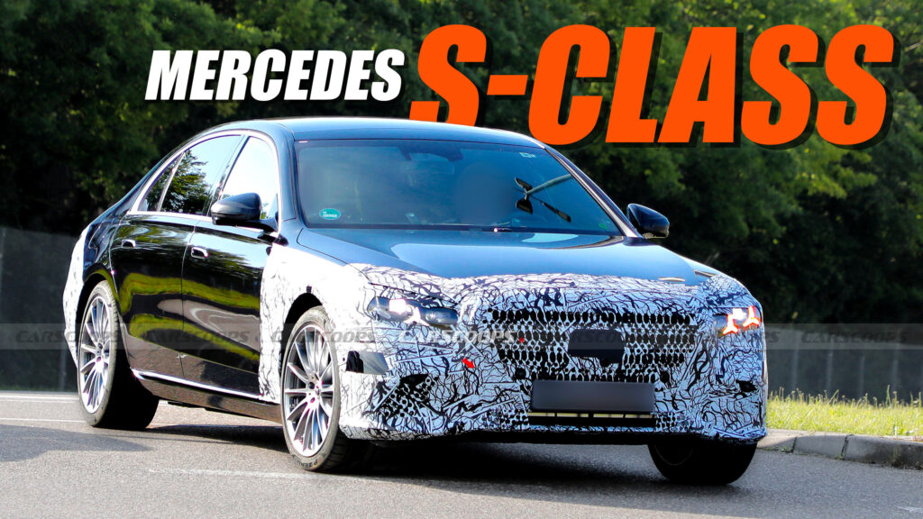  2026 Mercedes S-Class Spied With Supersized Grille And Starry Headlights