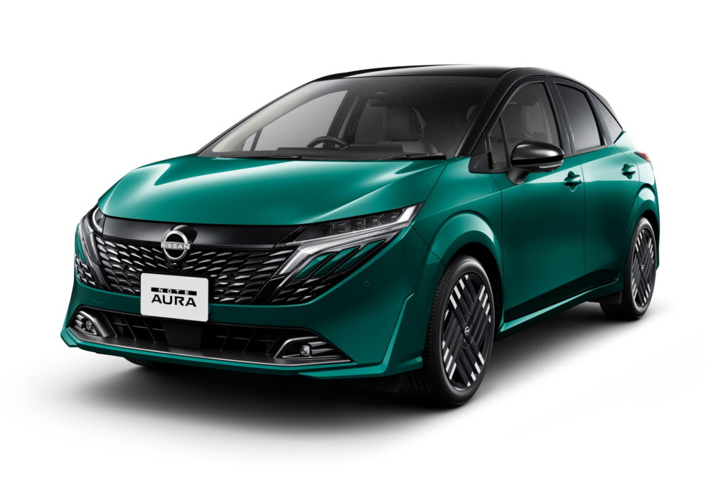  Nissan Note Aura Facelift Debuts In Japan With Sharper Looks