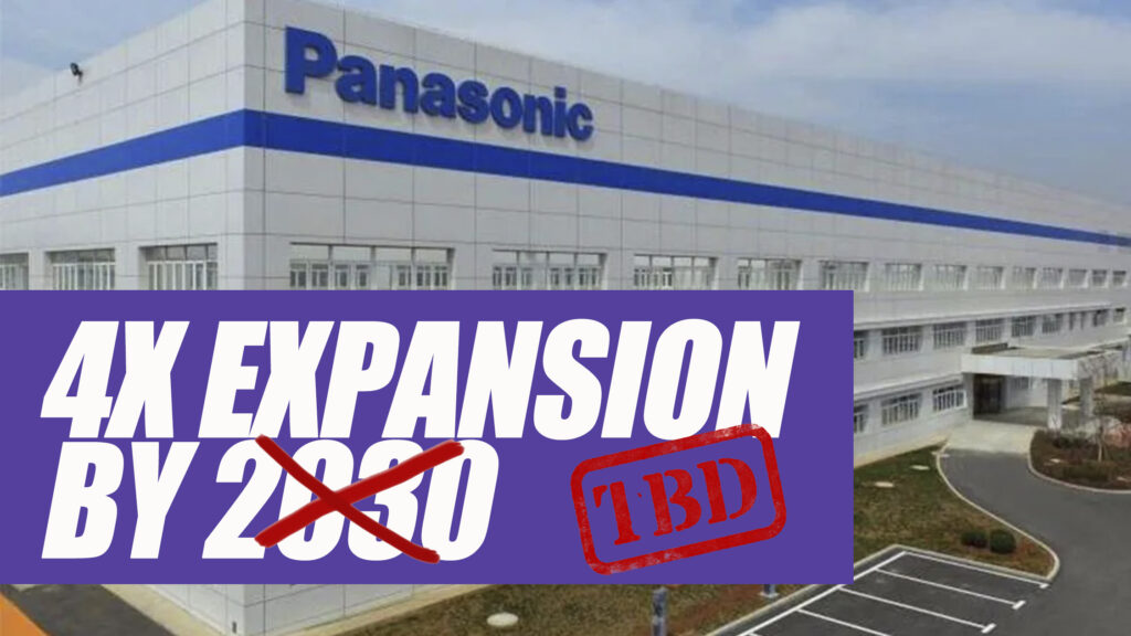  Tesla Battery Supplier Panasonic Walks Back Expansion Plans Due To Waning EV Demand