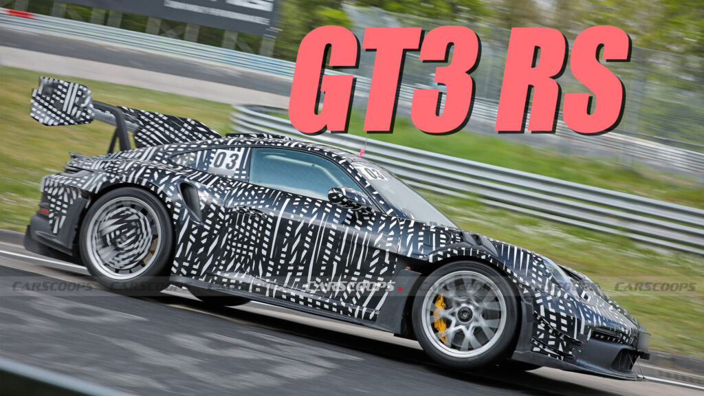  Manthey’s Porsche 911 GT3 RS Looks Even Crazier Than An Actual GT3 Cup Car