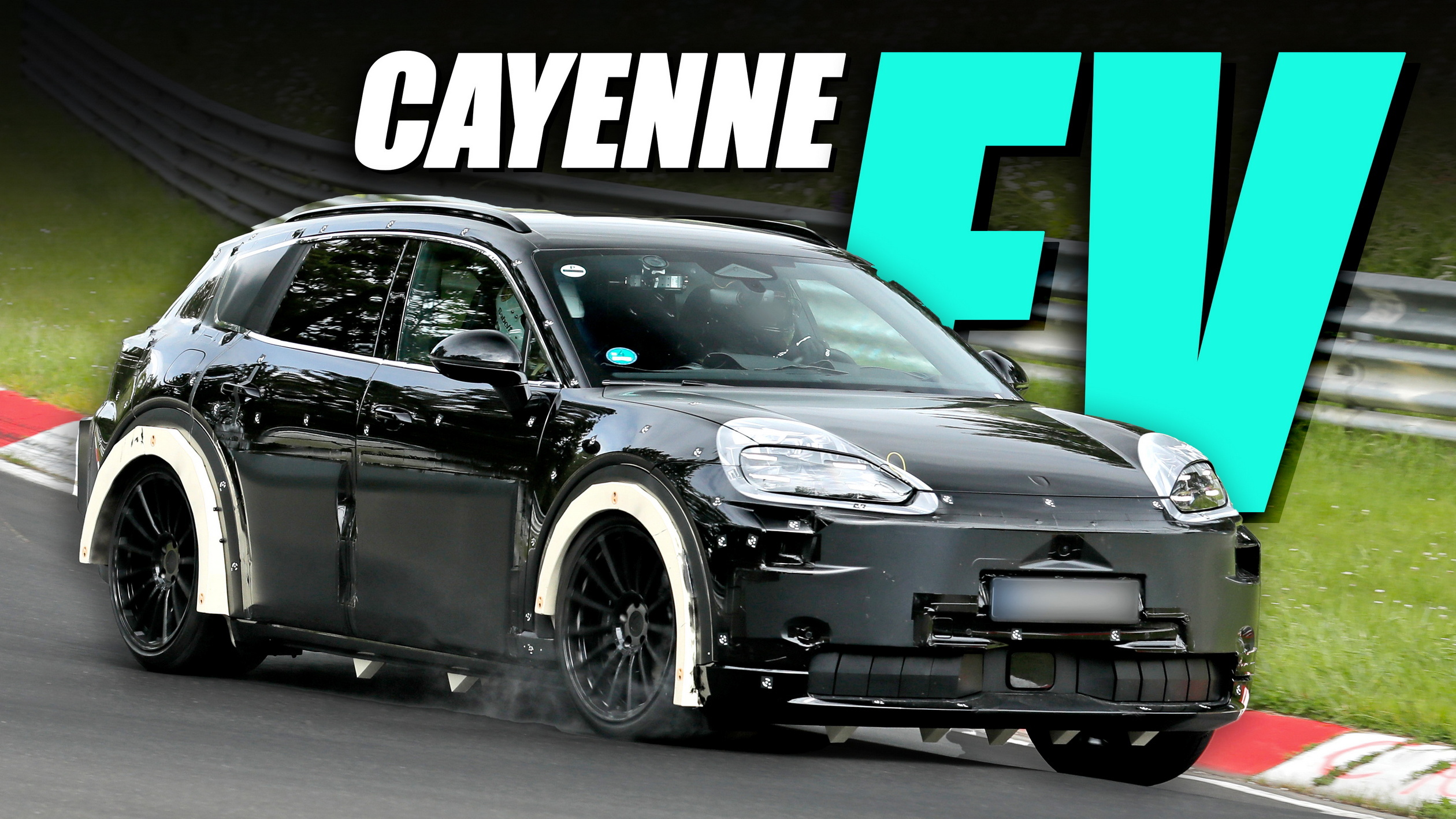 Porsche Cayenne EV Looks Like A Supersized Macan EV  Carscoops